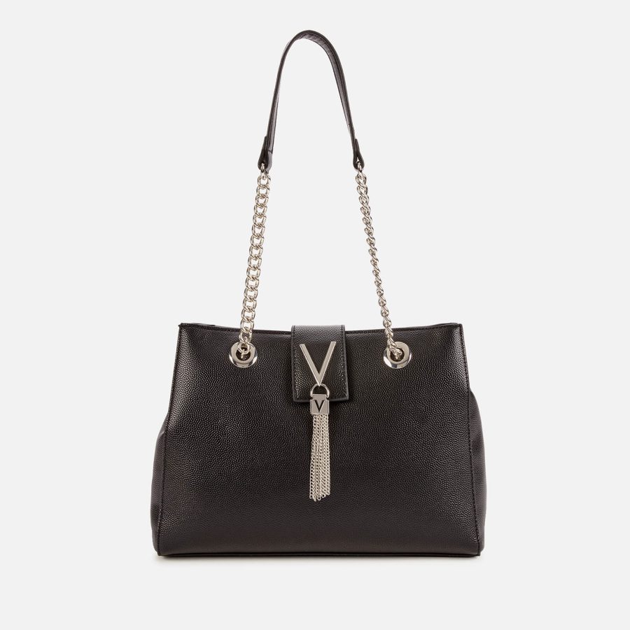 Valentino Divina Faux Leather Tote Bag