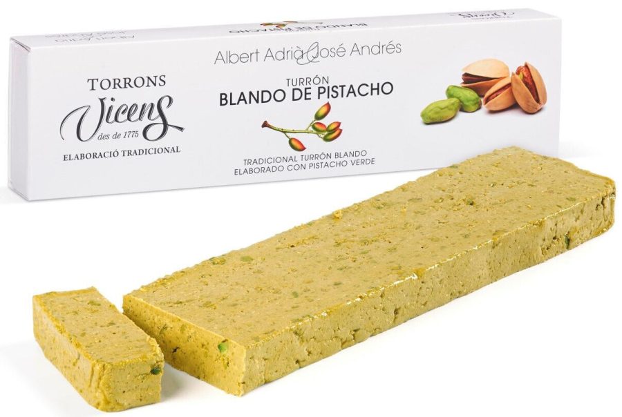 Vicens Agramunt's Torrons - Soft Green Pistachio Nougat - 10.58oz/ 300gr