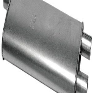 WALKER 18375 SoundFX Direct Fit Exhaust Muffler 2.5 INCH Inlet (ID) 2.25 INCH Outlet (ID) for Chevrolet Camaro