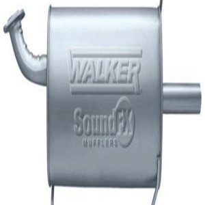 WALKER 18584 SoundFX Direct Fit Exhaust Muffler 2 INCH Inlet (ID) 2 INCH Outlet (OD) for Chevrolet Corsica