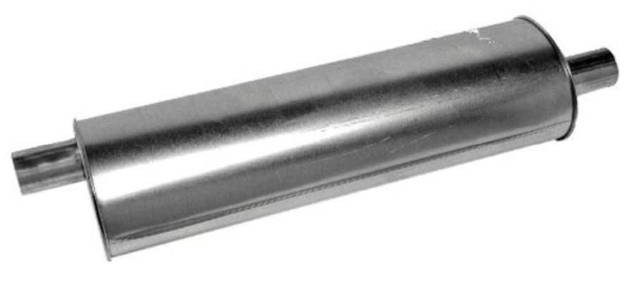 WALKER 21351 Quiet-Flow SS Direct Fit Exhaust Muffler 2.5 INCH Inlet (ID) 2.5 INCH Outlet (ID) for Dodge Ram 1500