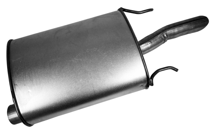 WALKER 21558 Quiet-Flow SS Direct Fit Exhaust Muffler 2.25 INCH Inlet (ID) 2.25 INCH Outlet (OD) for Chevrolet Impala