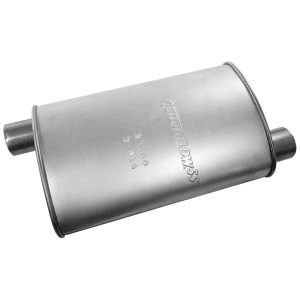 WALKER 21690 Quiet-Flow SS Direct Fit Exhaust Muffler 2.25 INCH Inlet (OD) 2.25 INCH Outlet (ID) for Ram 1500