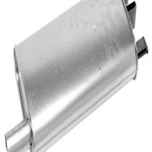 WALKER 22105 Quiet-Flow SS Direct Fit Exhaust Muffler 2 INCH Inlet (ID) 2 INCH Outlet (ID) for Chevrolet Impala