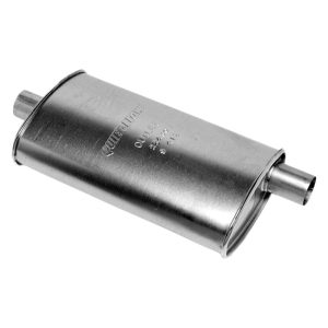 WALKER 22430 Quiet-Flow SS Direct Fit Exhaust Muffler 2 INCH Inlet (ID) 2 INCH Outlet (OD) for Volvo 940