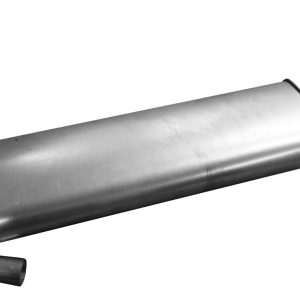 WALKER 50054 Quiet-Flow SS Direct Fit Exhaust Muffler Assembly 2 INCH Inlet (ID) 2 INCH Outlet (OD) for Dodge Caravan