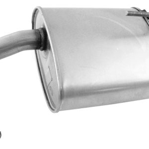 WALKER 53755 Quiet-Flow SS Direct Fit Exhaust Muffler Assembly 2 INCH Inlet (OD) 2.25 INCH Outlet (OD) for Nissan Altima