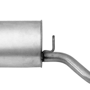 WALKER 54744 Quiet-Flow SS Direct Fit Exhaust Muffler Assembly 2 INCH Inlet (OD) 2 INCH Outlet (OD) for Nissan Sentra