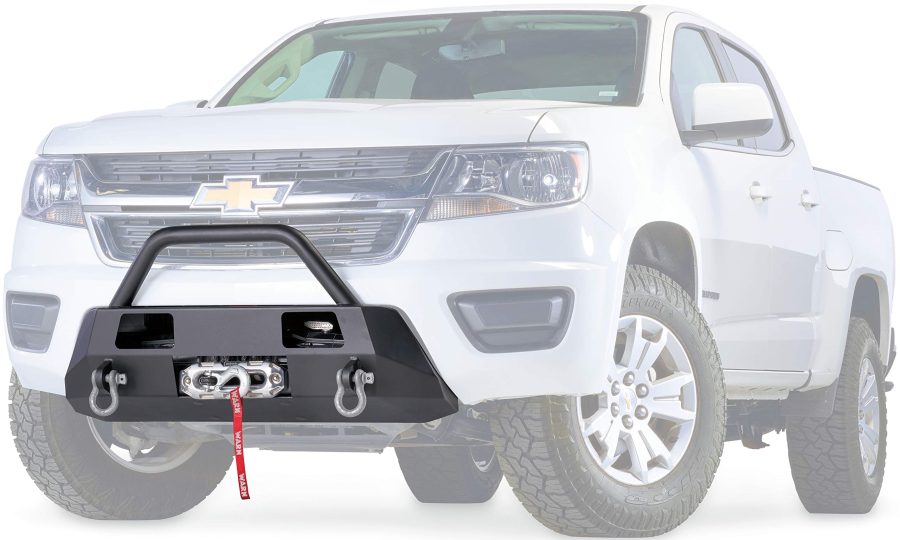 WARN 103210 Semi-Hidden Low-Profile Winch Mounting Kit, Fits: Chevrolet Colorado (2015-Current)