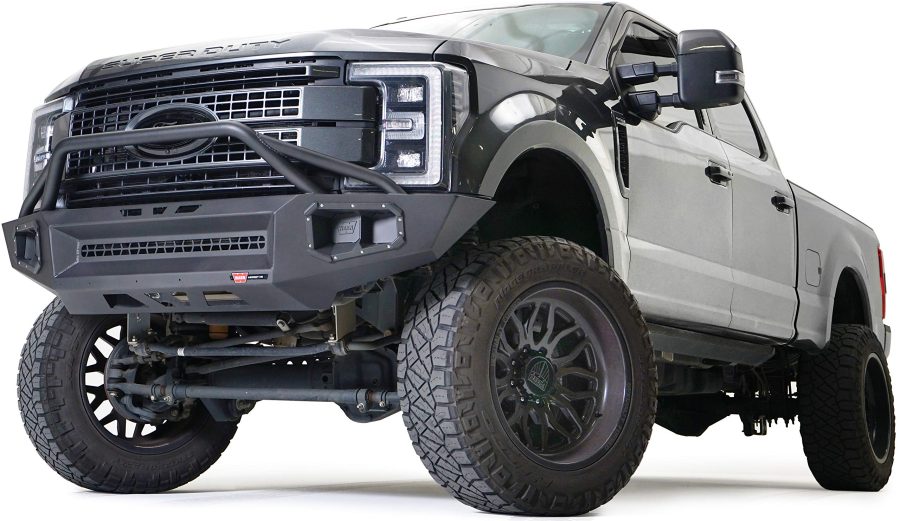 WARN 107290 Ascent XP Front Bumper, Fits: Ford SD F250 / F350 (2017-2022) and F450 / F550 (2011-2022) Trucks