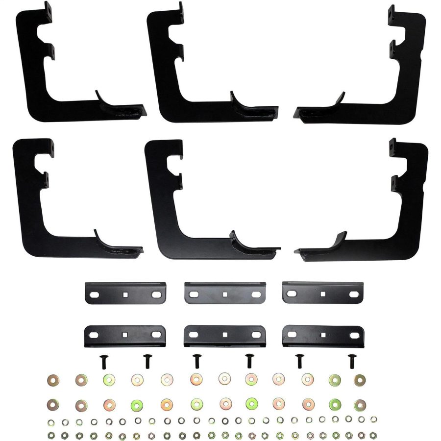 WESTIN 22-2245 Nerf Step Bar Mount Kit (Use with Premier 4 and 6 Nerf Step Bars Sold Separately) fits 2019-2023 Ram 1500 Quad Crew Cab (Excl. Ram 1500 Classic) Black 1 Set