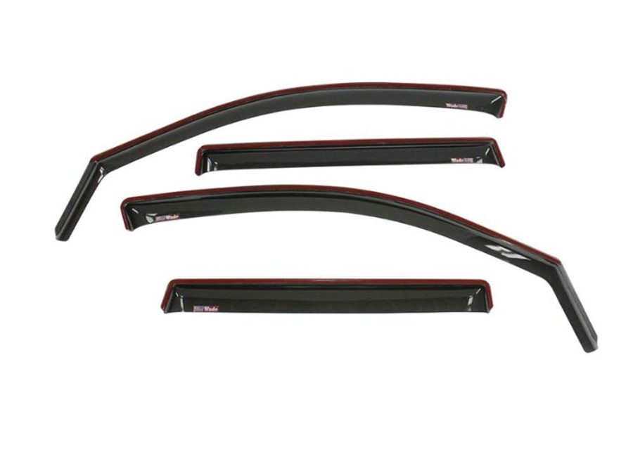 WESTIN 72-39429 19-21 Chevy Silverado Crew Cab Pickup In-Channel Wind Deflector 4pc - Smoke