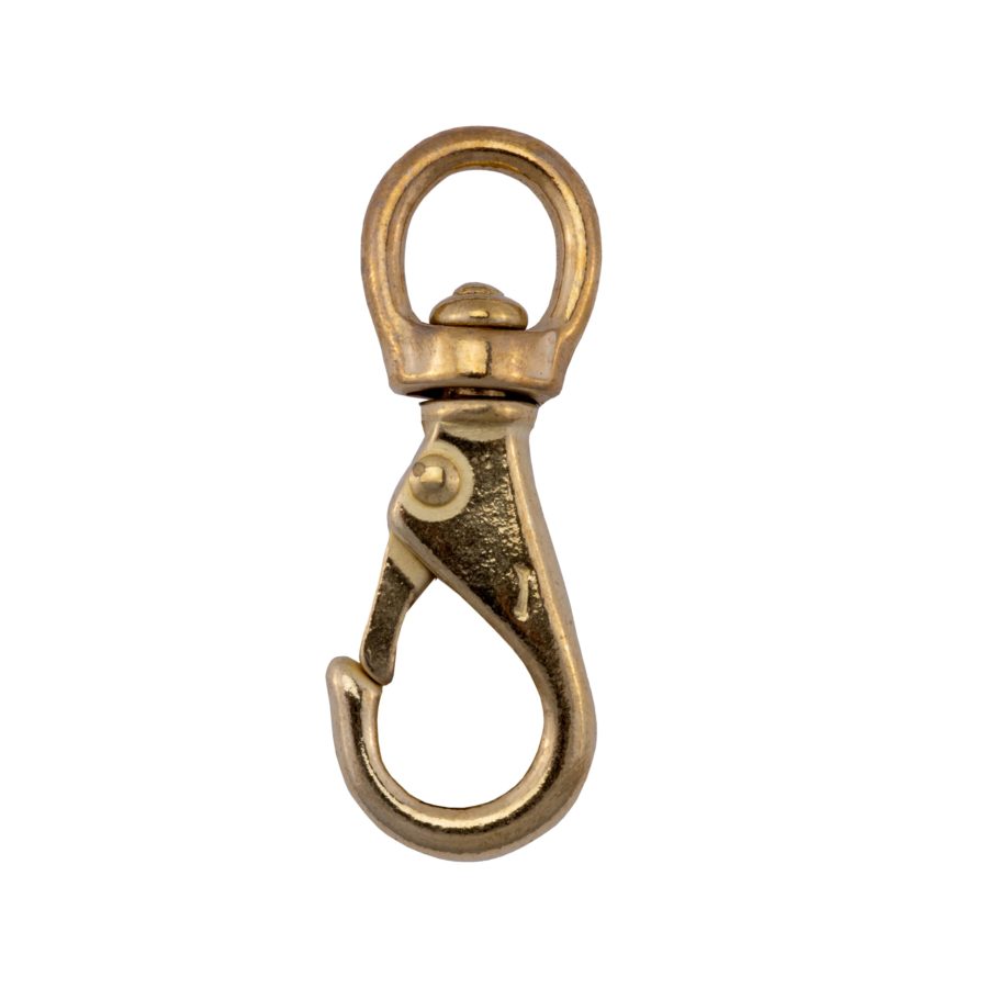 WHITECAP S-1104C IND Swivel Eye Boat Snap - 3-1/4 INCH Length, Bronze