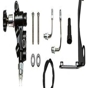 WILWOOD 260-14248 Tandem Remote Master Cylinder Mounting Bracket L/H Kit w/Prop Valve