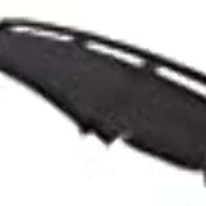 WOLF 1424-00-25 Dash Board Cover; Original DashMat; Black; Soft Foss Fiber Carpet; All Vents and Sensor Openings Are Pre-Cut