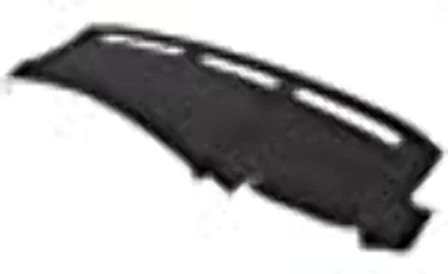 WOLF 1424-00-25 Dash Board Cover; Original DashMat; Black; Soft Foss Fiber Carpet; All Vents and Sensor Openings Are Pre-Cut