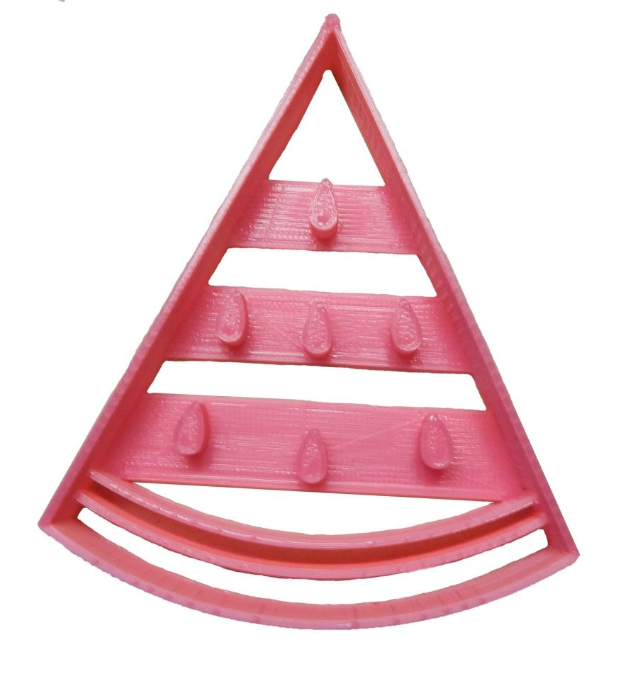 Watermelon Slice Fruit Healthy Summer Food Cookie Cutter 3D Printed USA PR2179