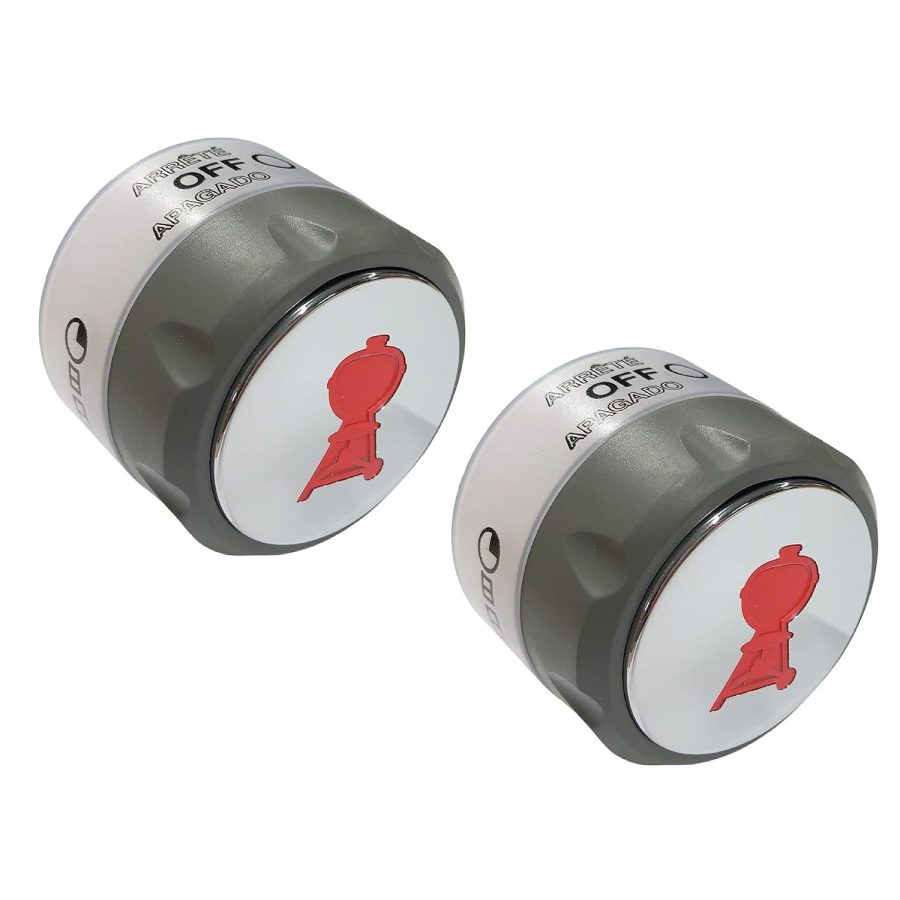 Weber 91538 2 Pack of Lighted Control Knobs for Some Summit Grills