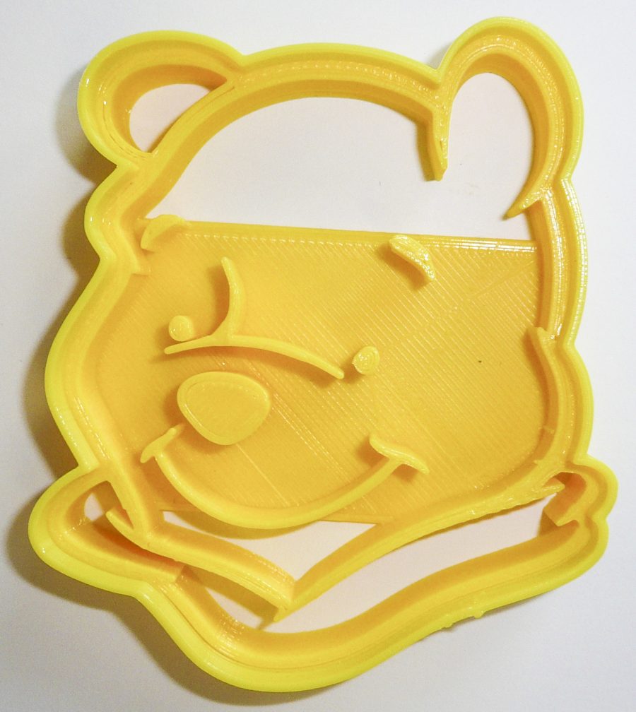 Winnie The Pooh Bear Movie Character Cookie Cutter 3D Printed USA PR455