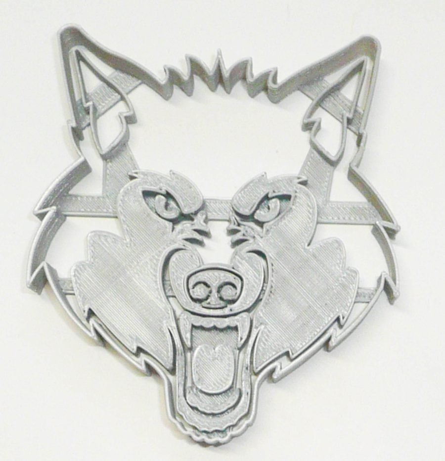 Wolf Face Detailed Wild Animal Canine Baking Tool Cookie Cutter USA PR3382