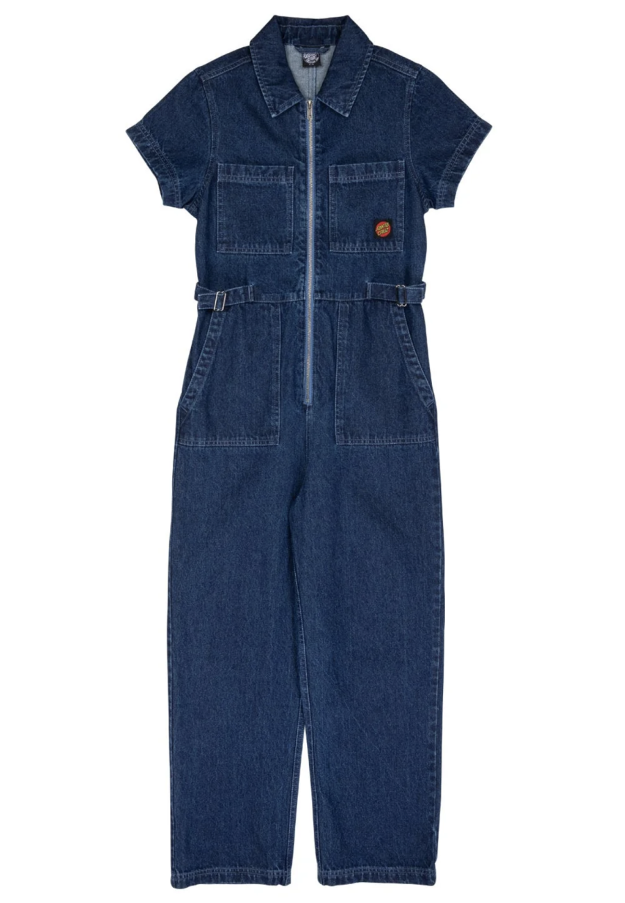 Women's Line Up Utility Jumpsuit Classic Blue