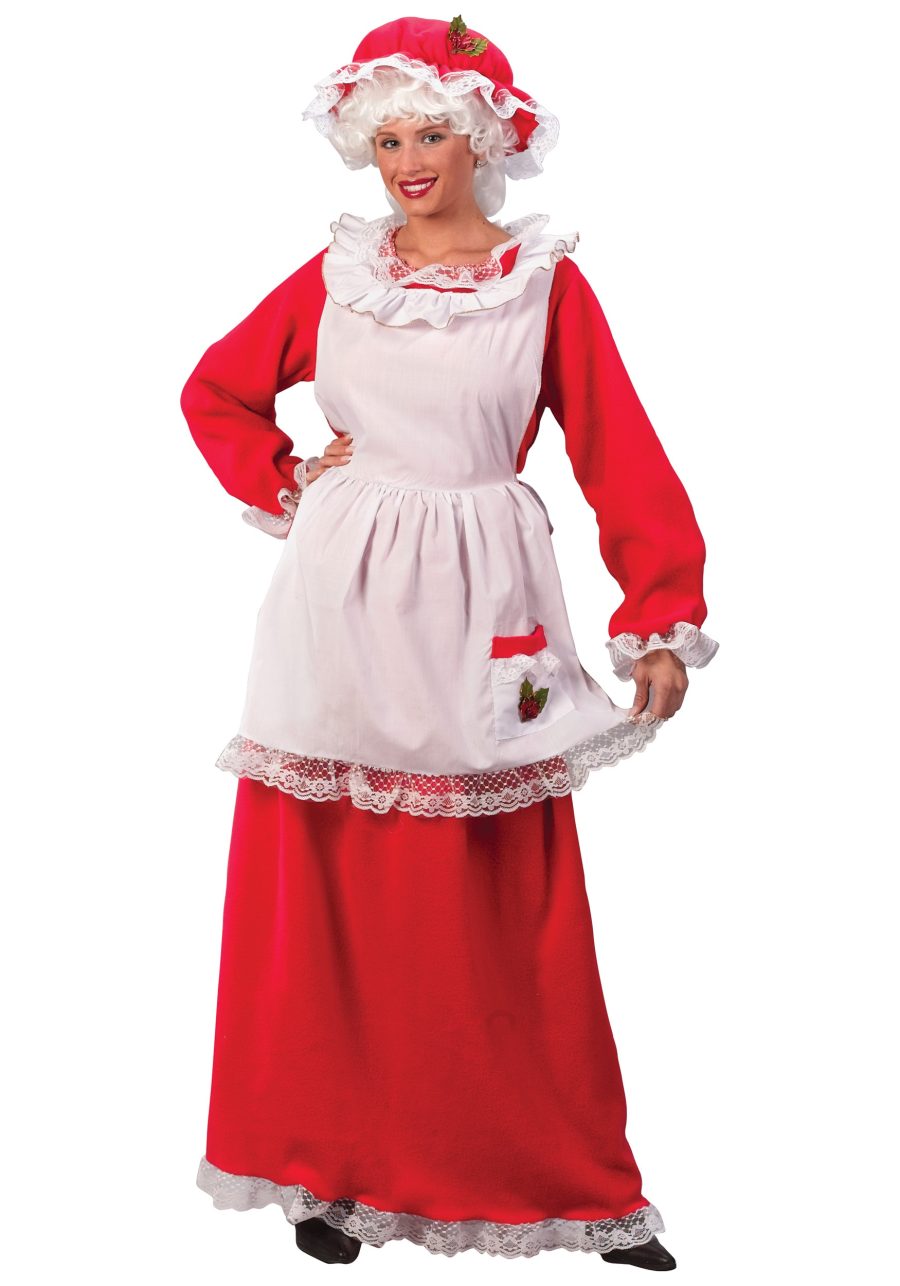 Women's Mrs Claus Costume