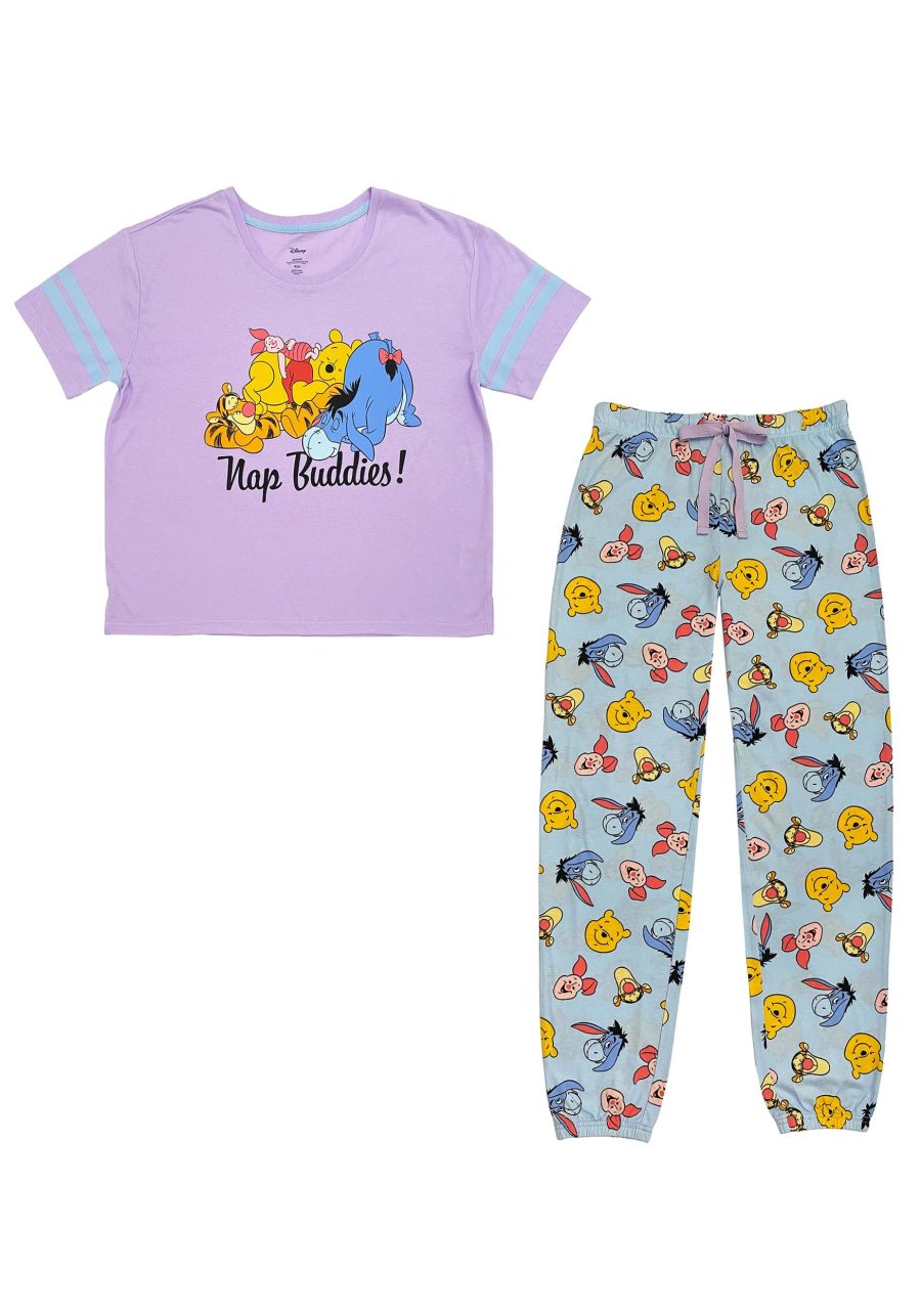 Women's Winnie the Pooh Varsity Tee & Jogger Set