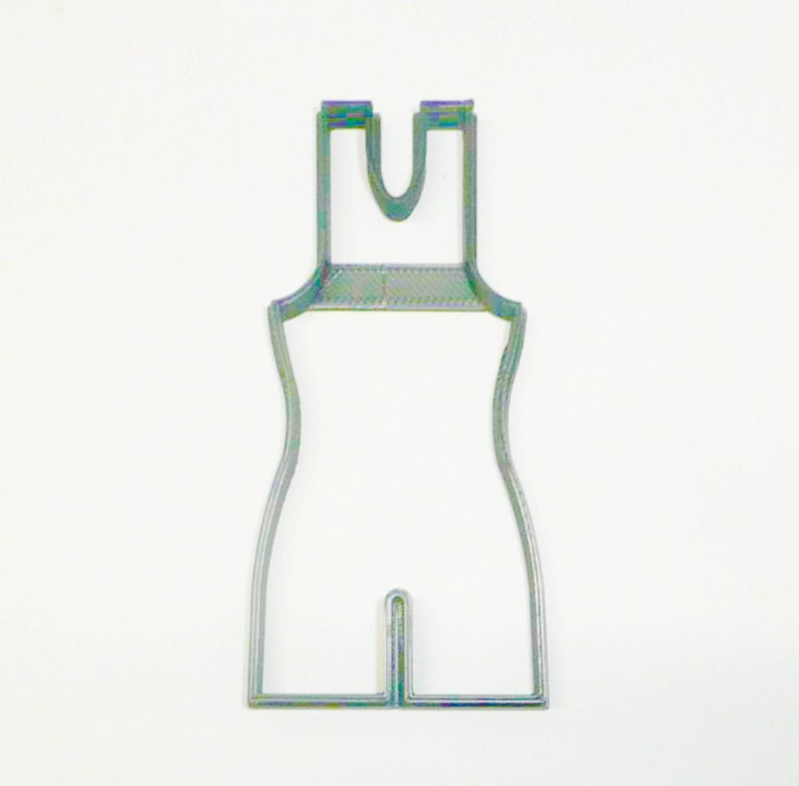 Wrestling Singlet Outline Wrestle Sport Uniform Cookie Cutter USA PR3414