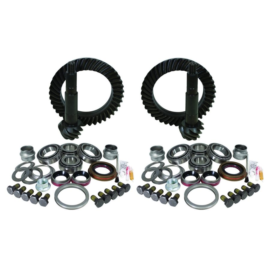 YUKON GEAR YGK009 Gear & Install Kit for Jeep TJ Rubicon 4.56 Ratio