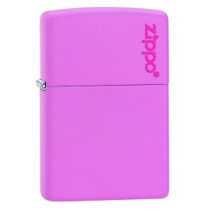 ZIPPO 238ZL-000003 Windproof Lighter Pink Matte with Logo