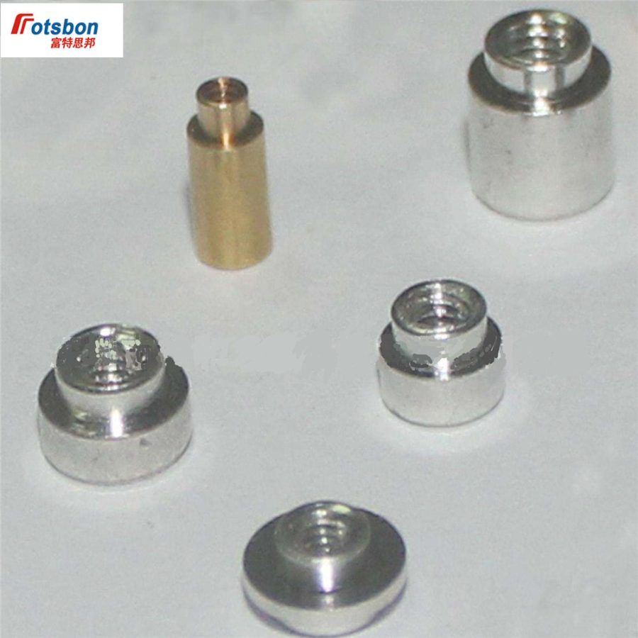 1000pcs SMTSO-M3-2.5 Copper Patch Welding Nuts SMT Nut Use in PCB Spacers Tinned