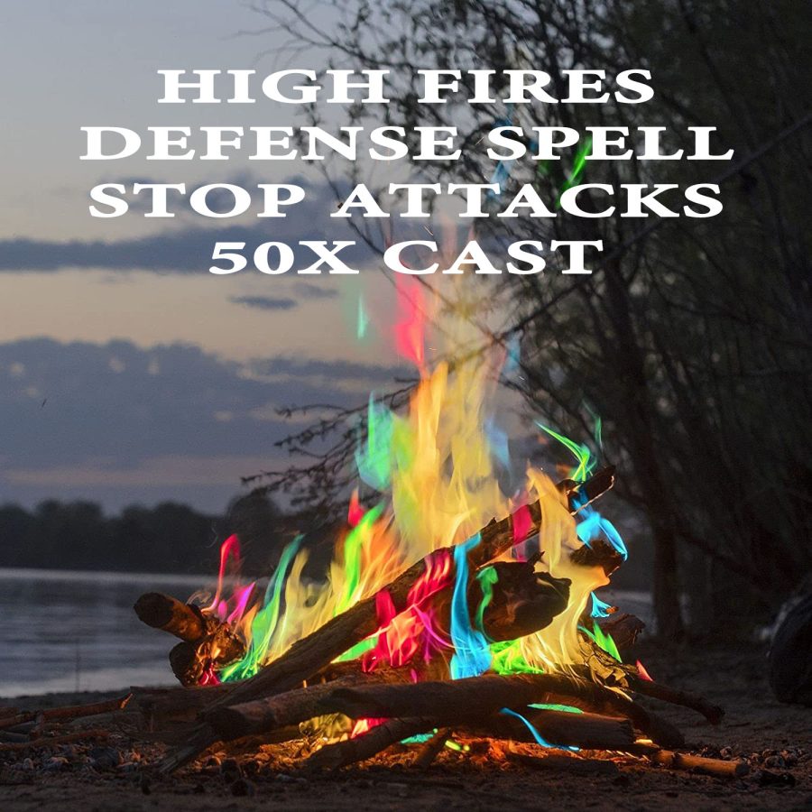 100x COVEN CAST HIGH FIRES EXTREME DEFENSE PROTECTION BLESSINGS MAGICK Witch