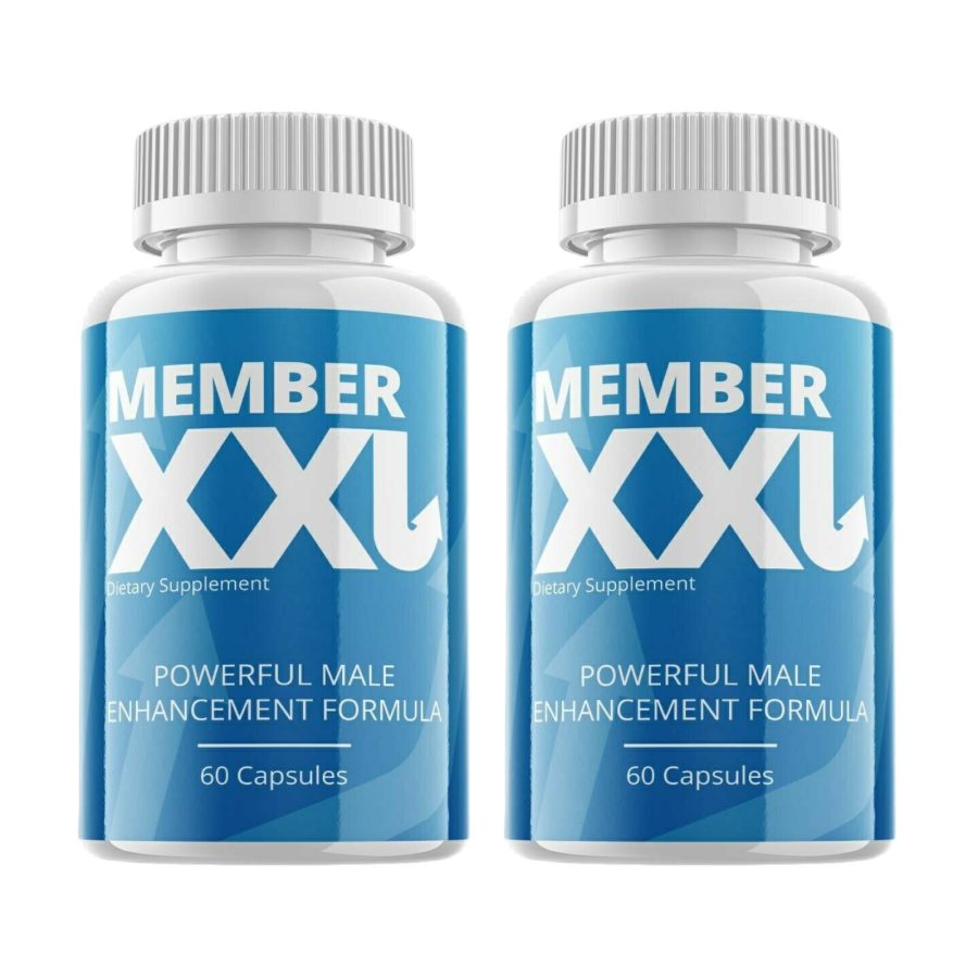 2 Pack Member XXL Powerful Male Pills, Member XXL Male Support - 120 Capsules