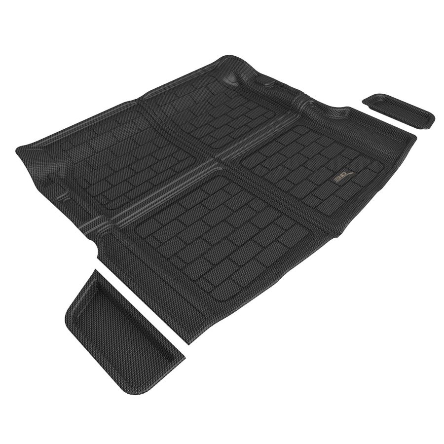 3D MATS M1BM1251309 Custom Fit Kagu Cargo Liner (Black) Compatible with BMW 2 Series (G42) 2022-2024 - Cargo Liner