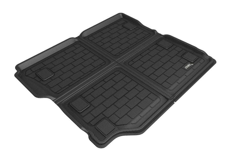 3D MATS M1JP0211309 Custom Fit KAGU Cargo Liner (BLACK) Compatible with JEEP WRANGLER 4-DOOR 2018-2023 - Cargo Liner