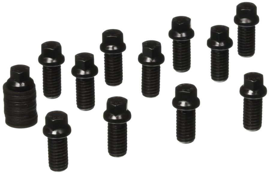 ARP 100-1101 Black Oxide Hex Header Bolts - Set of 12