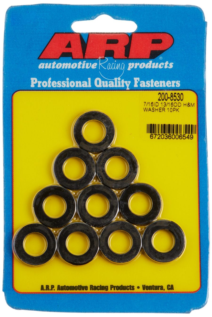 ARP 200-8530 Premium Black Oxide Chrome Moly Special Purpose Washers - Pack of 10