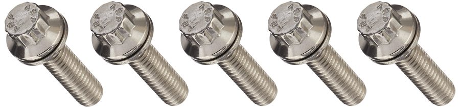 ARP 612-1250 Stainless Steel 5/16-18 12-Point Bolts - Pack of 5