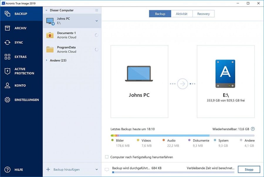 Acronis True Image 2021 Key (Lifetime / 3 Devices)