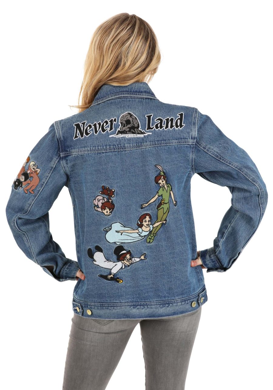 Adult Cakeworthy Never Land Denim Jacket