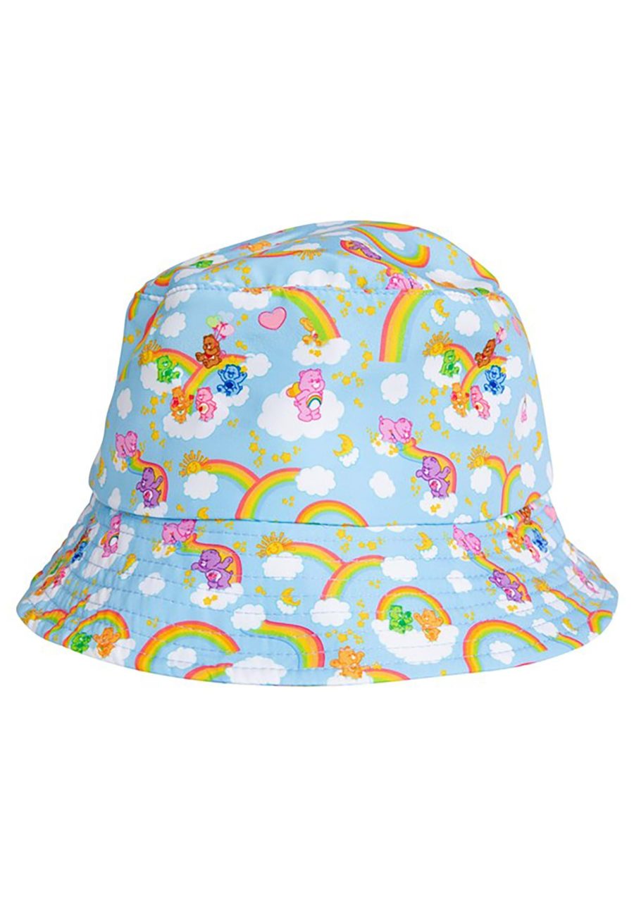 Adult Care Bears Rainbow AOP Bucket Hat