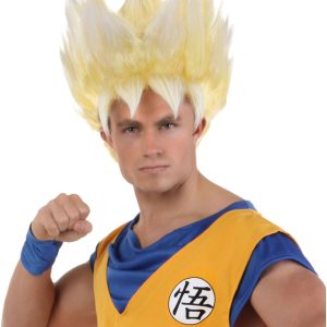 Adult Dragon Ball Z Super Saiyan Goku Wig