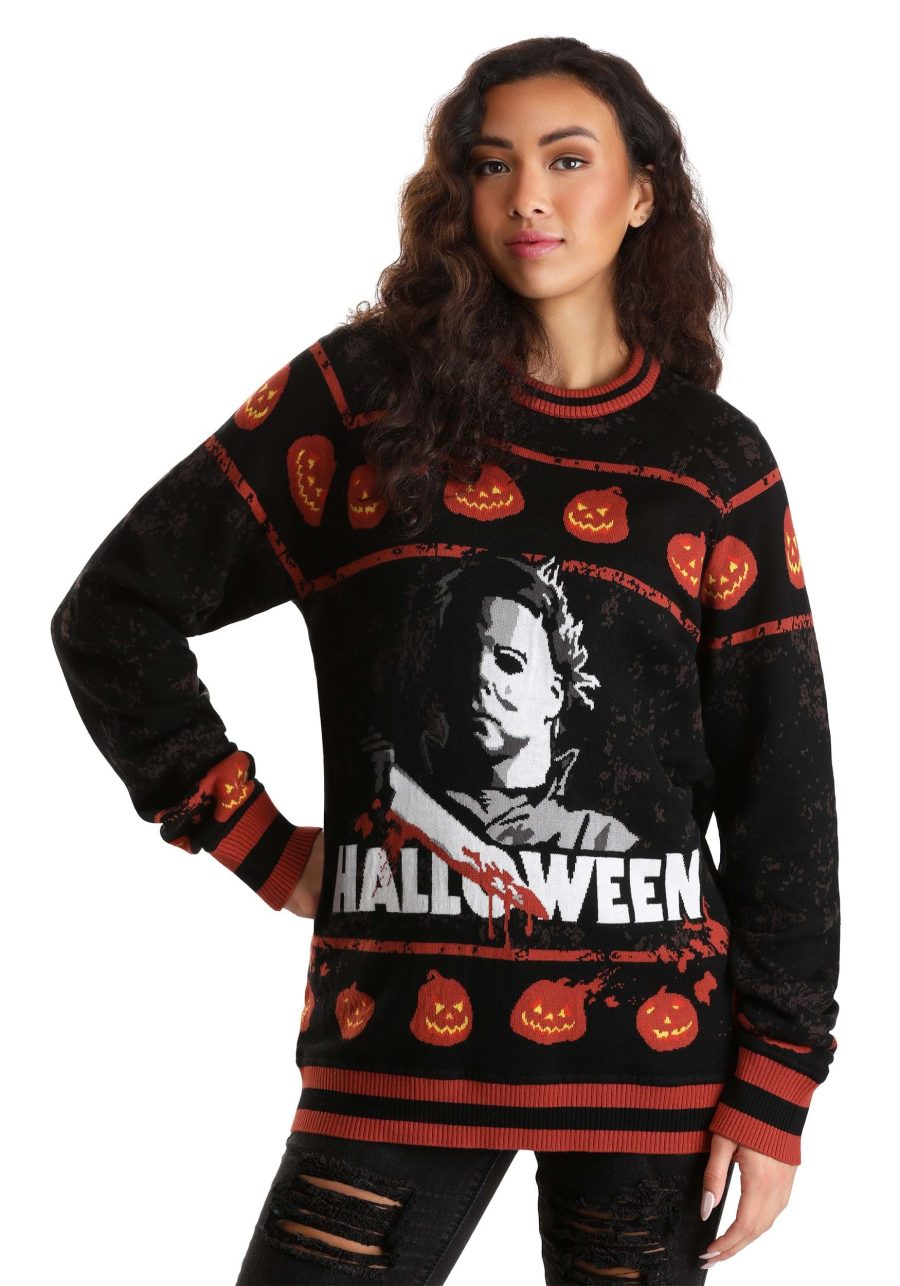 Adult Halloween Michael Myers Sweater