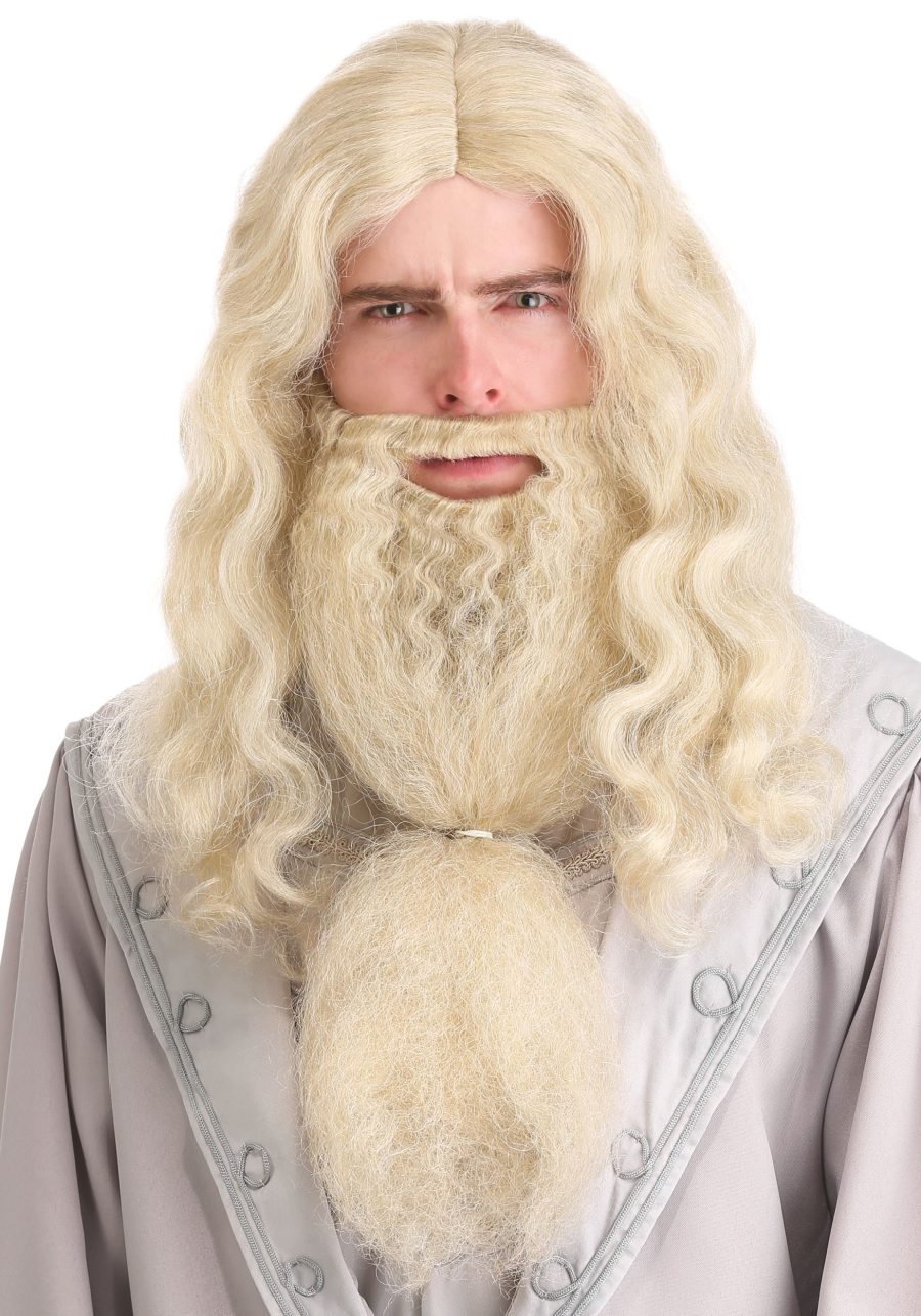 Adult Headmaster Wizard Wig and Beard