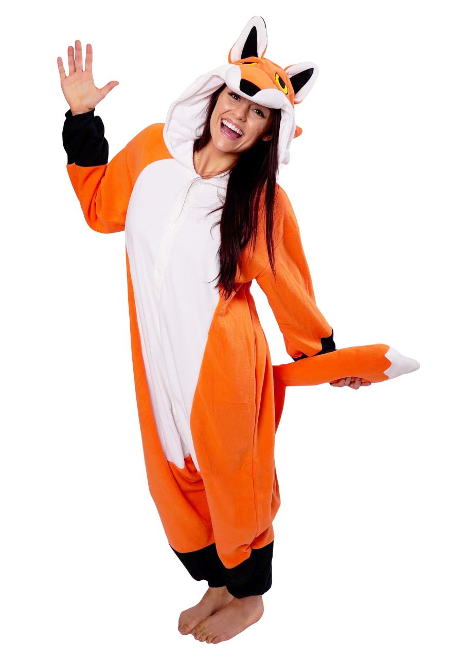 Adult Red Fox Kigurumi Pajamas