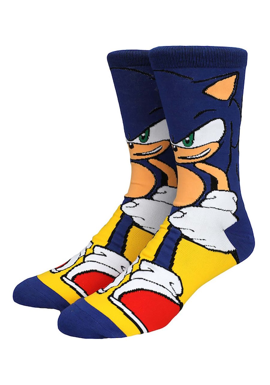 Adult Sonic Modern 360 Character Socks