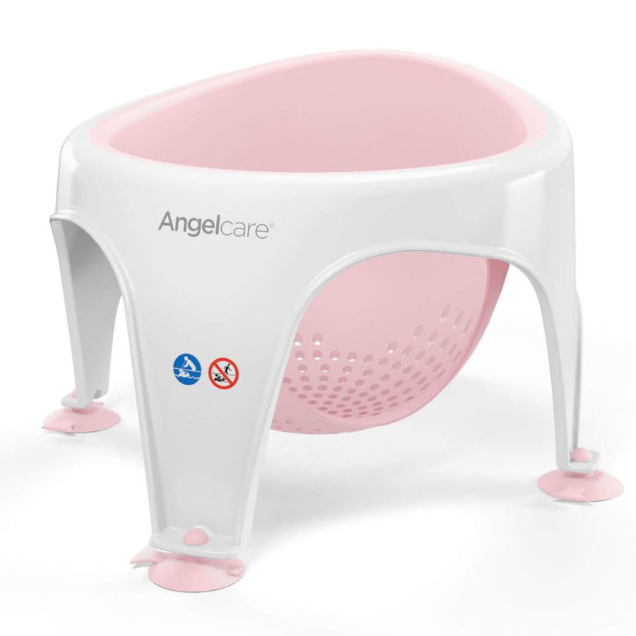 Angelcare Soft Touch Baby Bath Seat - Pink