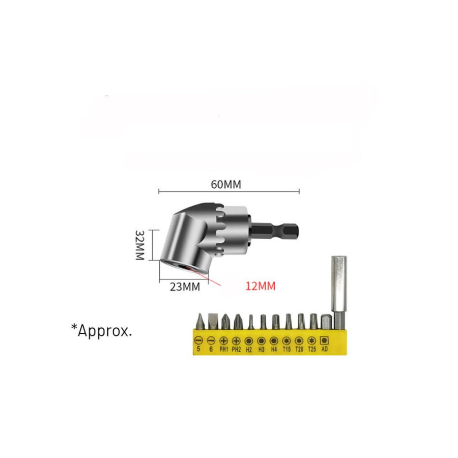 Angled Bit Drill Adapter Kit