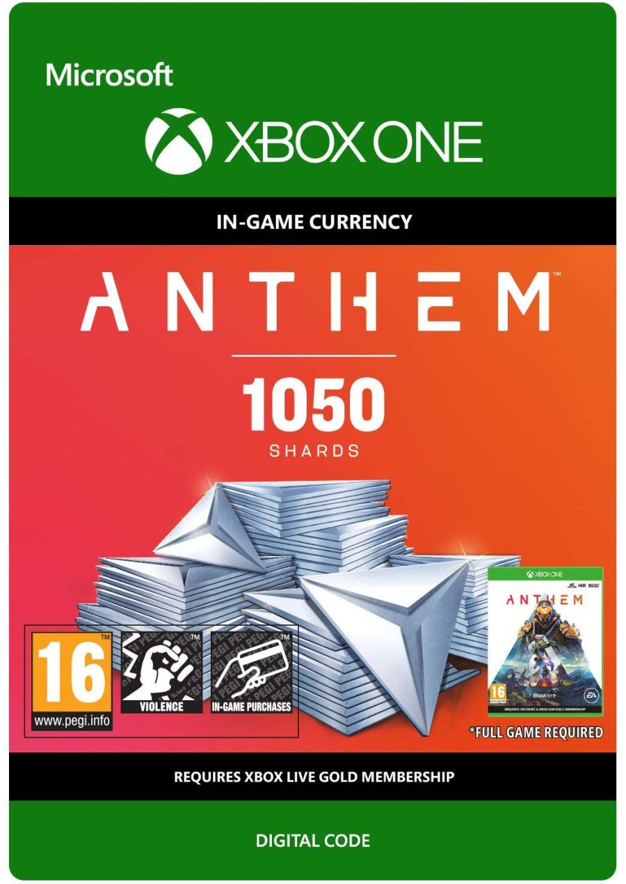 Anthem: 1050 Shards Pack for Xbox One