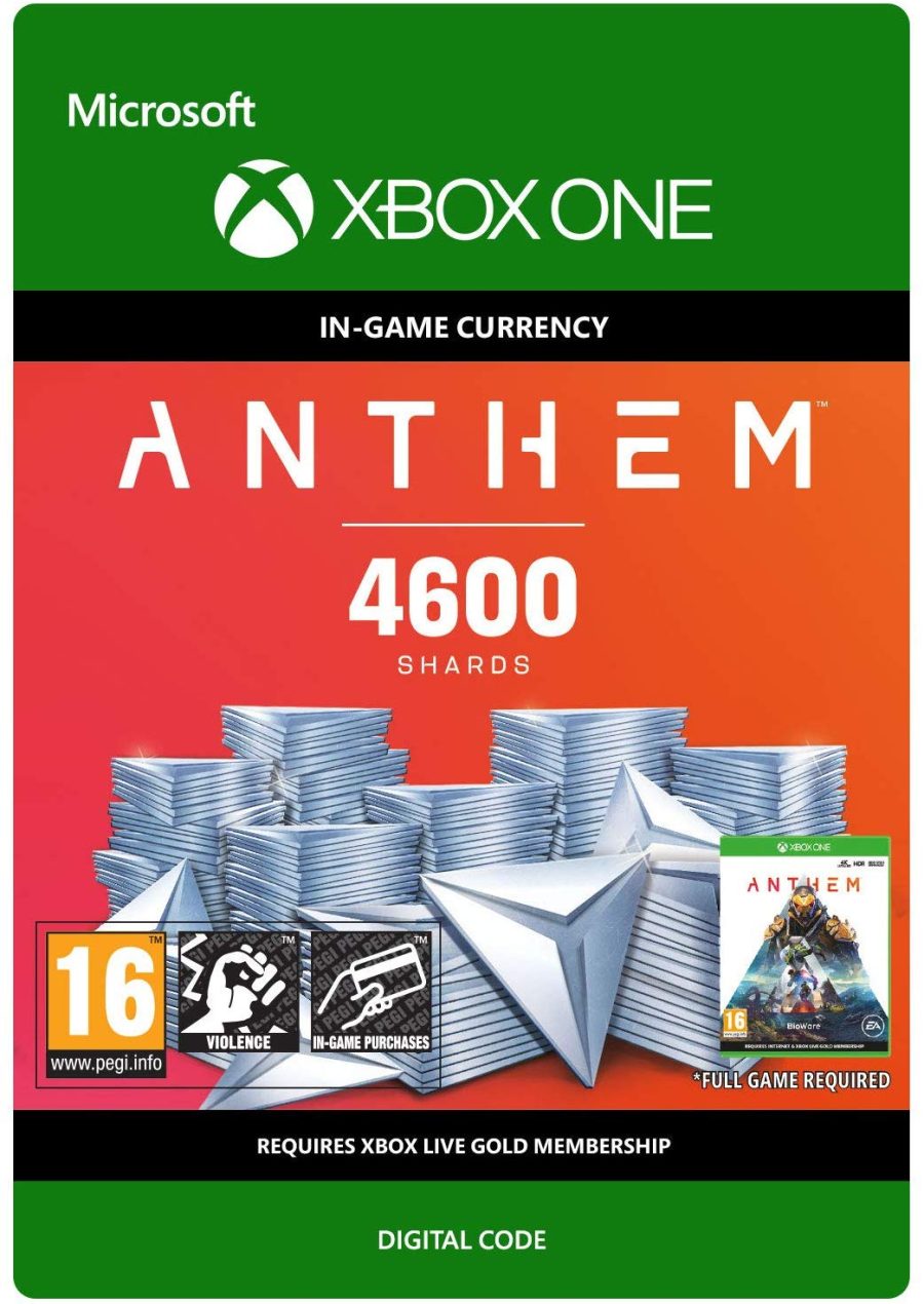 Anthem: 4600 Shards Pack for Xbox One